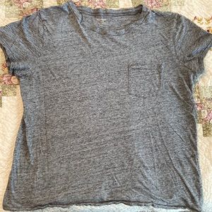 Madewell - Short-waisted pocket tee - Size Medium